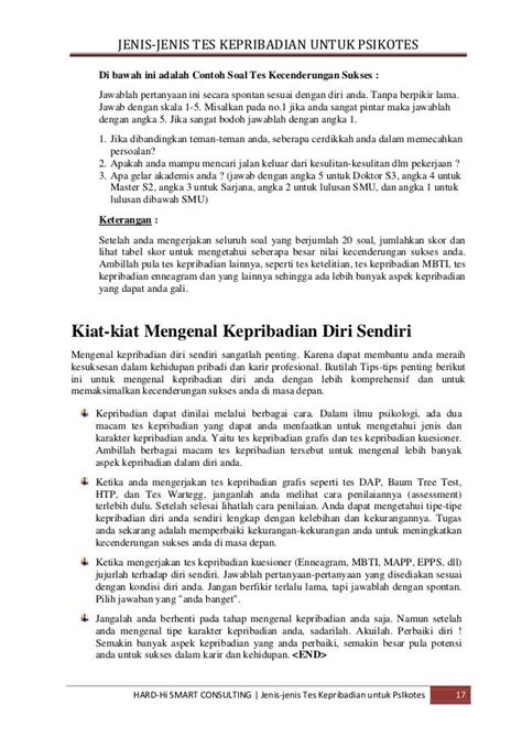 Maybe you would like to learn more about one of these? Soal Tes Mbti Dan Jawabannya Pdf - Kumpulan Kunci Jawaban Buku