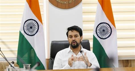 sports minister anurag thakur reviews india s olympic preparation in his first meeting