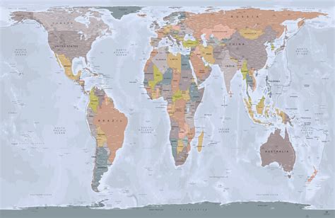 Incredibile Cartografia Di Peters Cartina Geografica Mondo Porn
