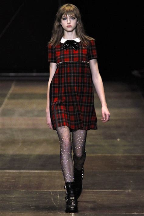 3 looks from saint laurent s fall 2013 collection that were stolen from courtney love s closet