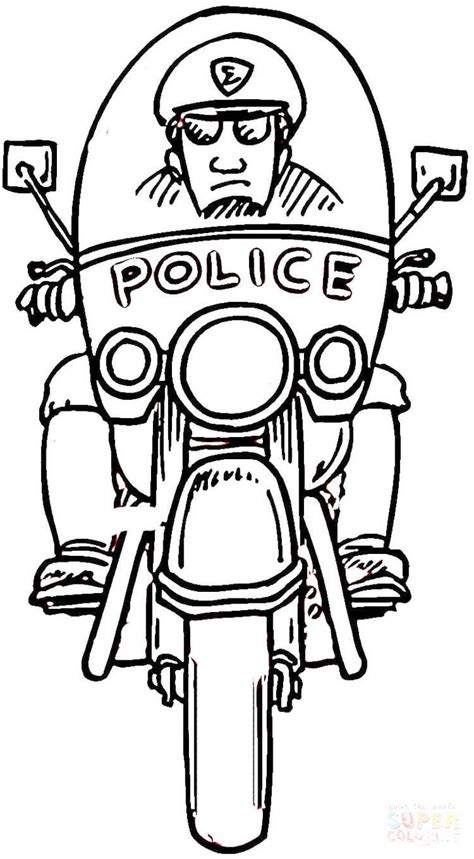 Useful Images Of Policeman Coloring Pages To Learn About The Police And
