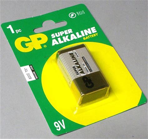 Gp 1604a U1 Pp3 9v Battery Alkaline