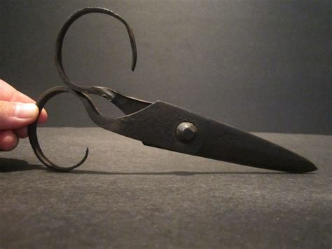 great 18th 19th c colonial antique wrought iron scissors shears ebay vintage scissors