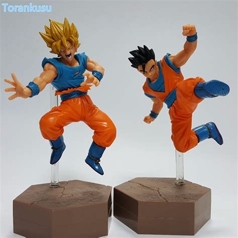 This set contains 7 pieces. Dragon Ball Z Action Figure Son Goku Gohan PVC Figure Toy 170mm Anime Dragon Ball DXF Gokou ...