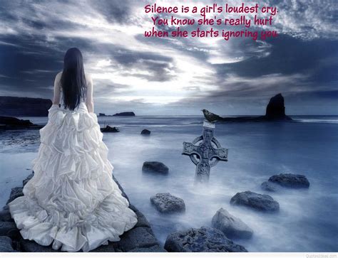 Sad Alone Girl Sayings Quotes Wallpapers And Pics