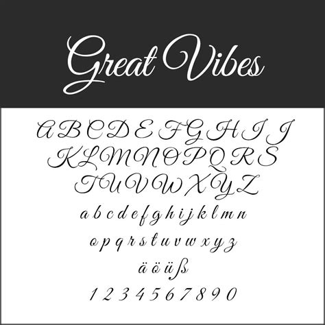 Cursive fonts for special occasions - for free ... Sie war etwa seit beginn der neuzeit bis in die mitte des 20.