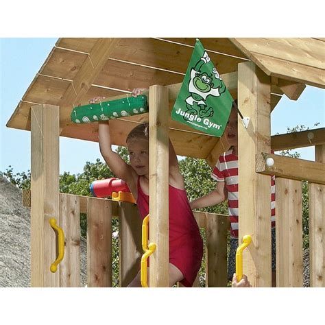 Compare reviews, photos, & availability w/ travelocity. Dětské hřiště Jungle Gym Cabin se skluzavkou | Hřiště ...
