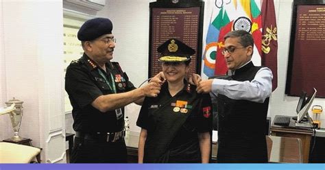 Major General Madhuri Kanitkar Becomes Indias Third Female To Hold
