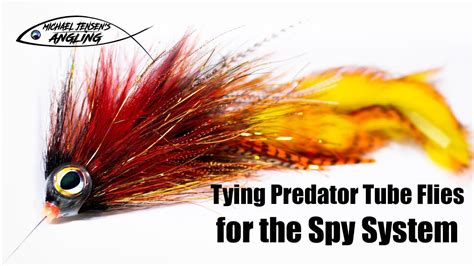 Tying Predator Tube Flies Spy System Pike And Musky Fly Tying
