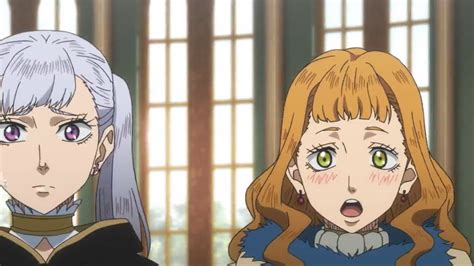 Black Clover Noelle And Mimosa Five Leaf Clover Video Games Girls
