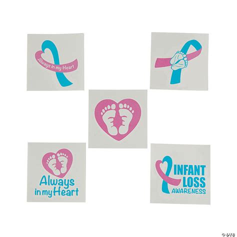 I have no idea why people cry over back tattoos or side tattoos. Infant Loss Awareness Tattoos - Discontinued
