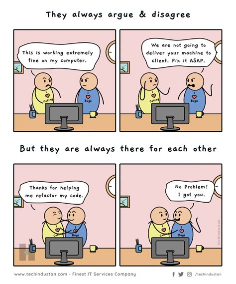 Thats How Programmers And Testers Show Love To Each Other Programmer