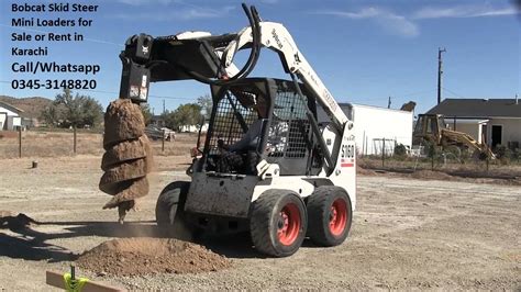 As the authorized cat® dealer serving michigan, we are a leading source for rental equipment manufactured by with quick coupling to work tool attachments such as blades, buckets, rakes and more, you're able to handle multiple tasks with a single machine. Bobcat Skid Steer Mini Loader with Auger Attachment for ...
