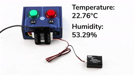 Getting Started Kit Temperature And Humidity Phidgets