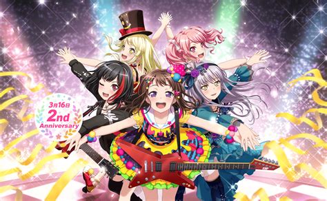 Rock band roselia will release a new single on january 20th. 【ガルパ】2周年キービジュアル画像ｷﾀ━━(ﾟ∀ﾟ)━━ｯ!!（※画像） | バンドリch | ガルパの攻略・最新 ...