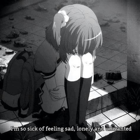 Aesthetic Lonely Sad Anime Girl Cuteanimals