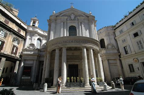 Pietro Da Cortona Santa Maria Della Pace Řím 1655 57 Arquitectura