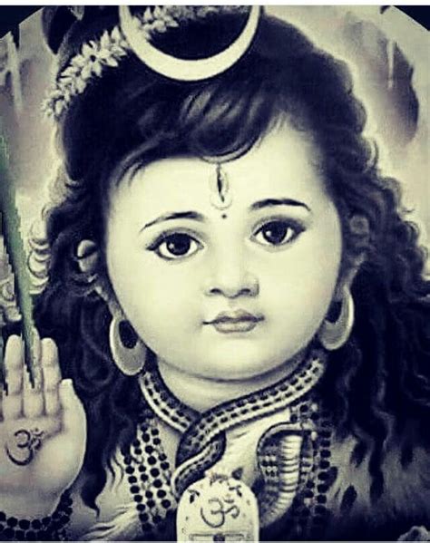 Baby Shiv Lord Shiva Shiva Mahakal Shiva