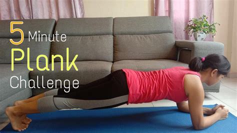 5 Minute Plank Challenge Youtube