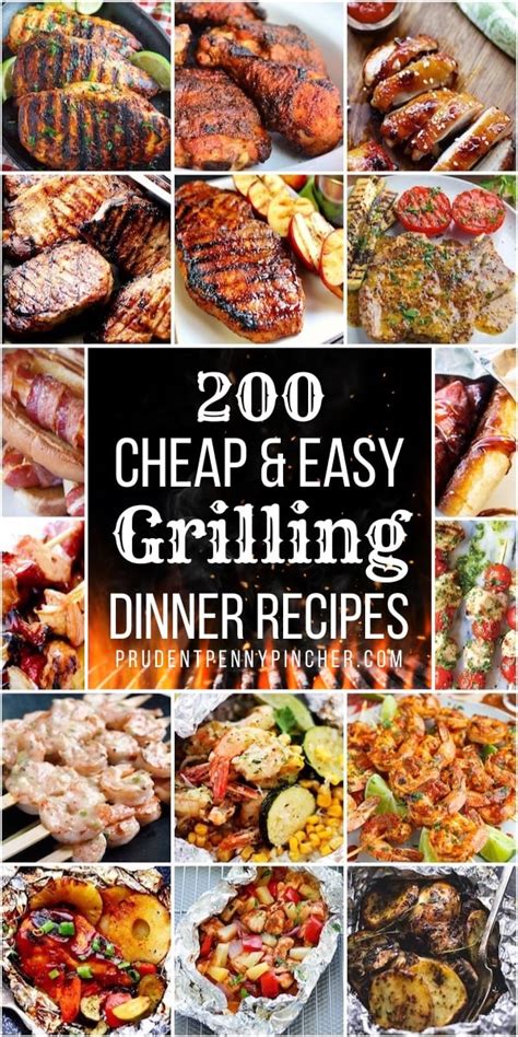 200 Cheap And Easy Grilling Recipes Prudent Penny Pincher