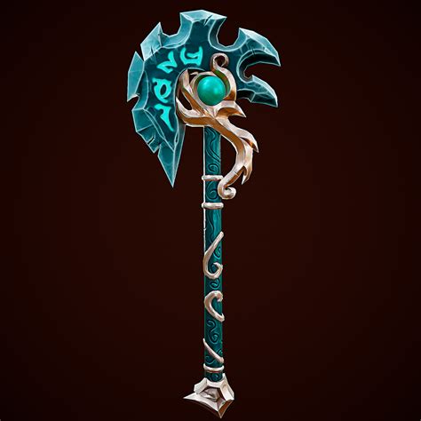 Artstation Stylize Axe Game Assets