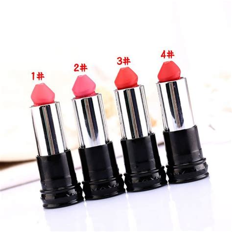 Brand Penis Shape Lipstick Mushroom Lipstick Long Lasting Moisture Cosmetic Rouge Pop Matte