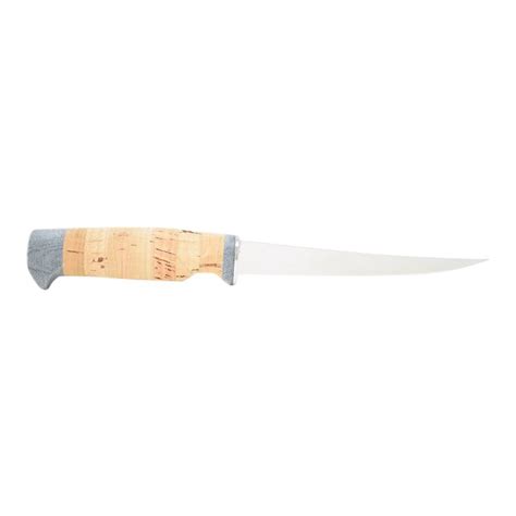 white river fillet knife 440c blade cork handle