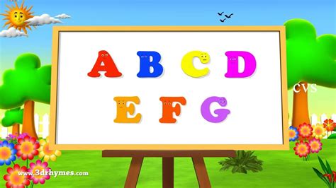 Choose your favourite one, then listen and sing! Alphabet Songs | ABC Songs for Children - 3D Animation ...