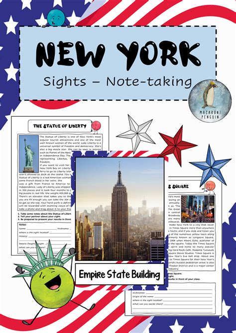 Die sehenswürdigkeiten und landschaften von nordwales sind von liverpool aus ohne mietwagen nur schwer zu erkunden. USA Landeskunde - New York City (Sights) - note-taking ...