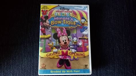 Mickey Mouse Clubhouse Minnies Bow Tique Dvd Overview Youtube