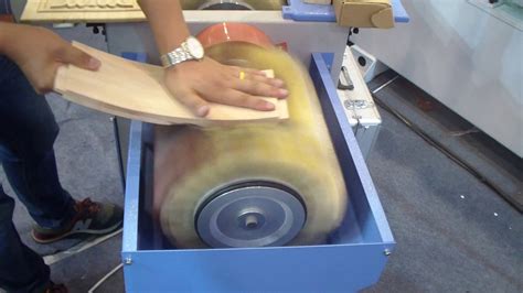 „their romance has fallen apart. Wood polishing machine - YouTube