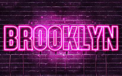 Brooklyn Wallpapers Names 4k Neon Female Lights