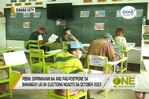 One Mindanao Barangay Ug Sk Elections One Mindanao Gma Regional Tv
