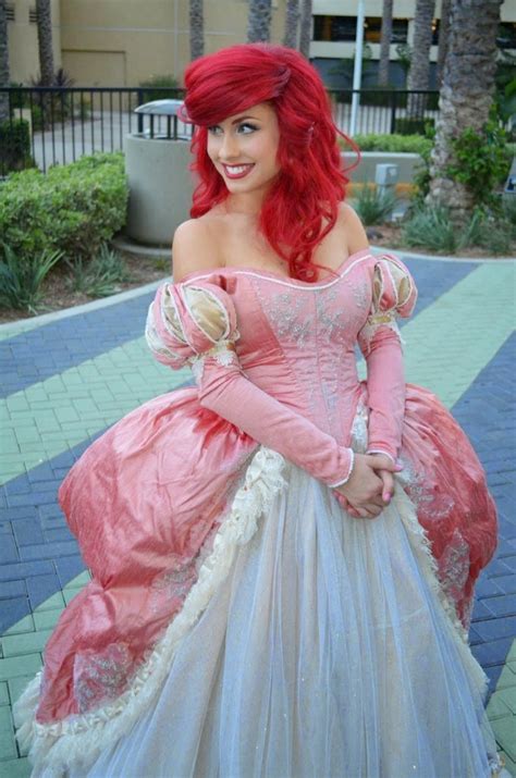 Disfraces De Princesas De Disney Disney Princesses Costumes Ariel Cosplay Princess Cosplay