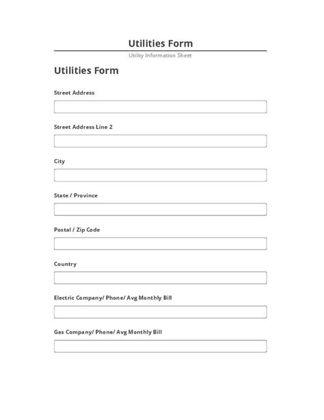 Pre Fill Utilities Form From Microsoft Dynamics Airslate