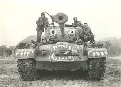 Tankers Of The 6th Tank Battalion 24th Division Painted This M 46 To