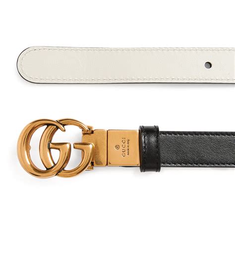 Gucci Leather Double G Belt Harrods Us