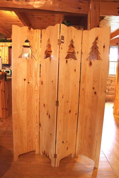 Pine Wall Partition Knotty Pine Wall Room Divider Pine