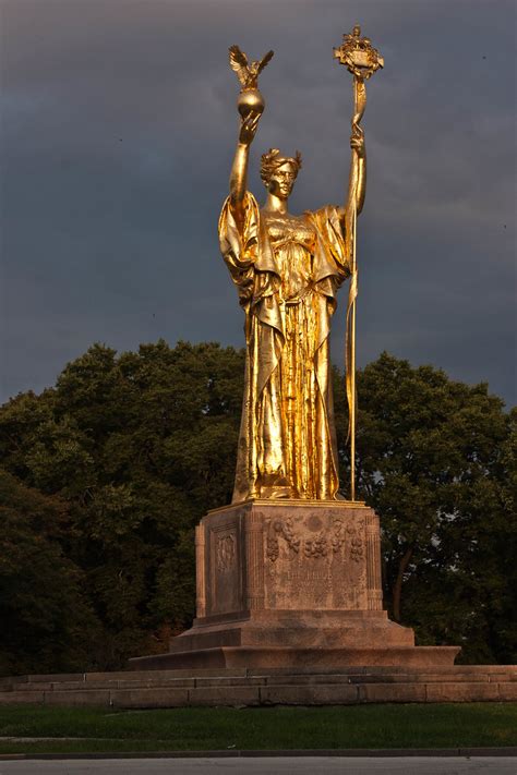 The Golden Lady The Golden Lady Statue In Jackson Park Flickr
