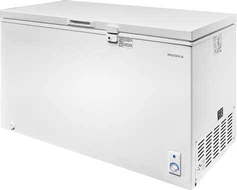 Best Buy Insignia Cu Ft Chest Freezer White Ns Cz Wh