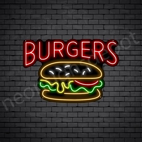 Burger House Neon Sign Neon Signs Depot