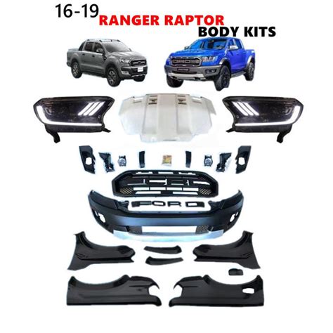 Gzdl4wd Fit Pickup Ranger T7 Body Kit Upgrade To Ranger T8 Raptor 2019