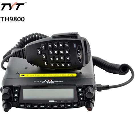 Tyt Th 9800 50w 809ch Quad Band Dual Display Th9800 Car Radio Repeater
