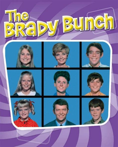 The Brady Bunch X X X X X TV Poster Vintage Robert
