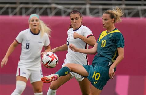 Tokyo Olympics Us Womens Soccer Ties Australia Advances From Group