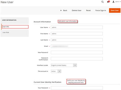 How To Create New Admin User In Magento 2