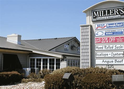Millers Seafood And Steakhouse Celebrating 42 Years On The Obx