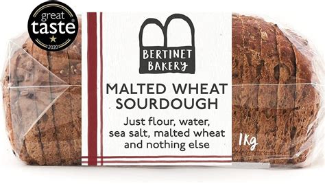 Bertinet Bakery Malted Wheat Sourdough 1kg Uk Grocery