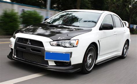 Mitsubishi Lancer Evolution X Evo Carbon Fiber Bs Style