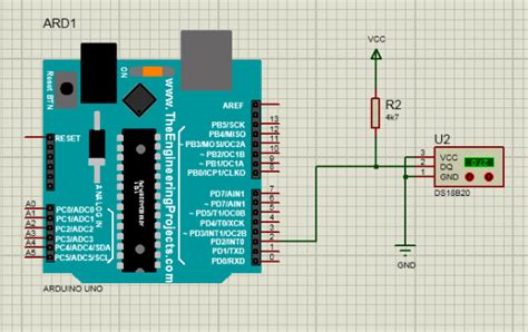 Arduino 8 Membaca Output Sensor Suhu Ds18b20